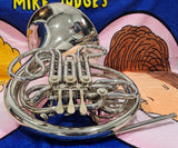 Conn 8D Eastlake Ohio Nickel Silver Double French Horn (Free Postage Lower 48 States)