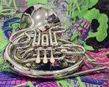 Conn 8D Eastlake Ohio Nickel Silver Double French Horn (Free Postage Lower 48 States)