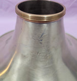 Kruspe Wrap Nickel Silver Bell Flare W/ Alexander Ring Set For Conn 8D Holton 179 King Fidelio(Free Postage Lower 48 States) 000,002