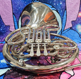 Conn 8D Elkhart N Series Nickel Silver Custom Lanstro O'Malley Double French Horn (Free Shipping Lower 48 States)