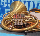 Conn 6D Modified Yellow Brass Screw-Bell Double French Horn (Free Postage Lower 48 States)