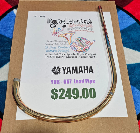 Yamaha YHR-667 Double French Horn Lead Pipe 000,003 (Free Shipping Lower 48 States)