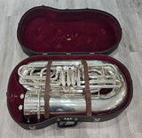 King 1291 Monster 6/4 Four Rotary Valve Recording Bell BBb Tuba From 1939 (Free Shipping 48 States)