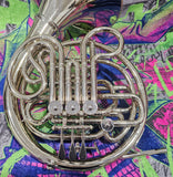 Yamaha YHR-668ND Nickel Silver Cut Bell Double French Horn (Free Postage Lower 48 States)