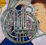 Conn 8D Eastlake Ohio Nickel Silver Double French Horn (Free Postage Lower 48 States)