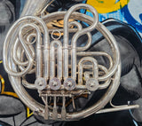 Yamaha YHR-664 Silver Plate Double French Horn (Free Postage Lower 48 States)