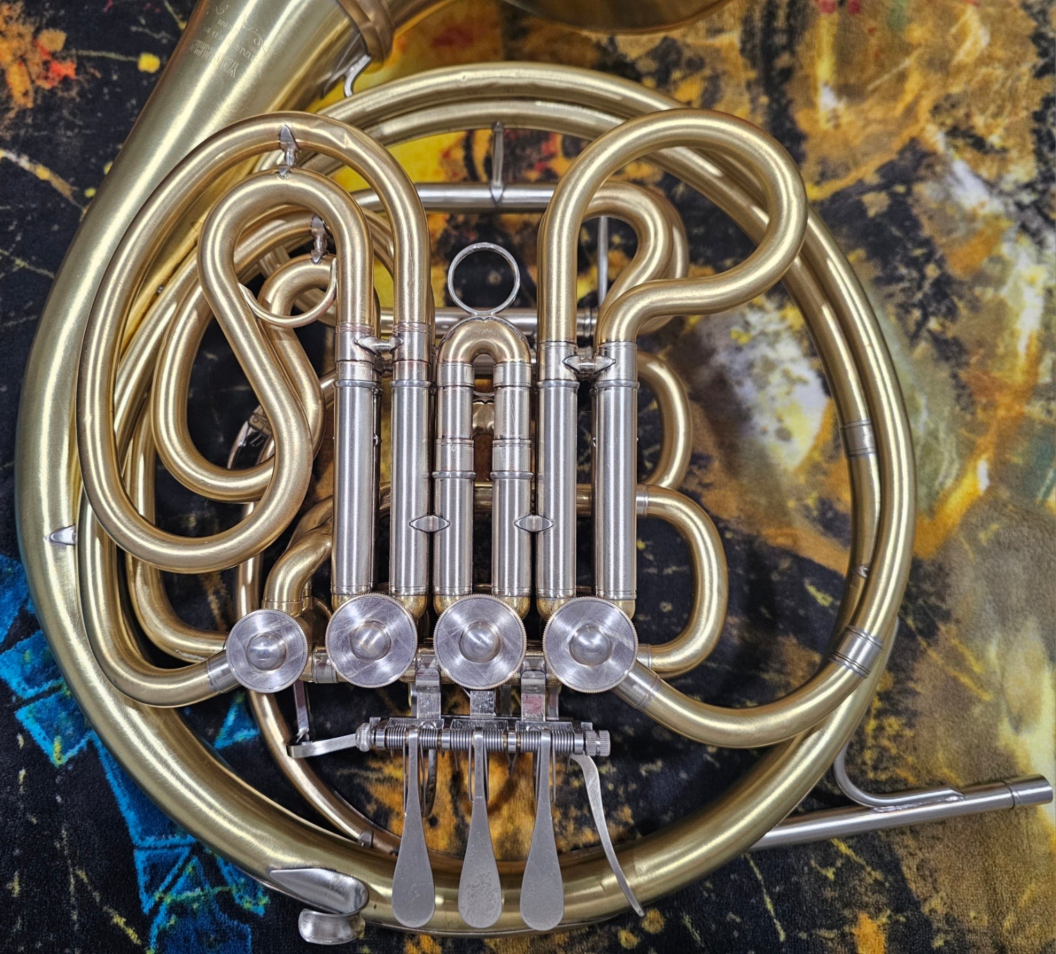 Re:VIBRATION【YELLOW BRASS】for Horn Yamaha 667 Detachable Bell Yellow Brass Double French Horn (Free