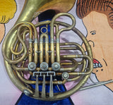 King Yellow Brass Double French Horn "Beginner Special"  USA (Free Postage Lower 48 States)
