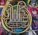 Yamaha YHR-668 Yellow Brass Detachable Bell Double French Horn (Free Postage Lower 48 States)