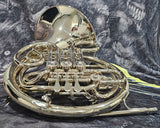 Yamaha 668N Nickel Silver Double French Horn GREAT COMPRESSION (Free Shipping Lower 48)