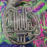 Holton H279 Farkas Nickel Silver Detachable Bell Double French Horn (Free Shipping Lower 48 States)