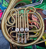 Wunderlich Chicago Rotary/Piston Valve Double French Horn (Free Postage Lower 48 States)