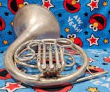 C.G. Conn 2D Wonder Silver Single F French Horn from 1916  (Free Postage Lower 48 States)