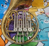 Hans Hoyer GDR Single Bb French Horn W/ A Stop Arm (Free Shipping Lower 48 States)