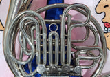 Olds Fullerton California Nickel Silver Double French Horn (Free Shipping Lower 48 USA)