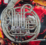 Yamaha YHR-668ND Nickel Silver Cut Bell Double French Horn (Free Postage Lower 48 States)