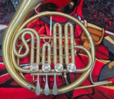 King Single B French Horn With A Stop Arm (Free Postage Lower 48 States)