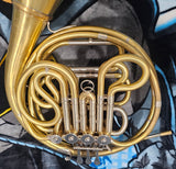 Yamaha 567 / 667 / 87 Custom Geyer Wrap Double French Horn W O'Malley Lead Pipe (Free Postage Lower 48 States)