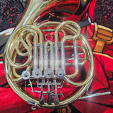 Yamaha 567 "Geyer Wrap" Yellow Brass Double French Horn (Free Postage Lower 48 States)
