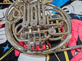 Yamaha 668VN Nickel Silver Double French Horn FANTASTIC COMPRESSION (Free Postage Lower 48 States)