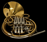 Alexander 103 Gold Brass Double French Horn (Free Postage Lower 48 States)