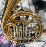 Kruspe Gold Brass Wendler Compensating Double French Horn (Free Postage Lower 48 States)