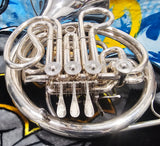 Yamaha YHR-664 Silver Plate Double French Horn (Free Postage Lower 48 States)