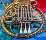 Conn 10D Geyer Wrap Yellow Brass Cut Bell Double French Horn (Free Postage Lower 48 States)