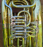 Miraphone 186 Tuba With Yamaha 321 Silver Bell (Free Postage Lower 48 States)