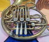 King Yellow Brass Double French Horn "Beginner Special"  USA (Free Postage Lower 48 States)