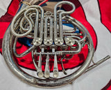 Lawson Nickel Silver Double French Horn W/Nickel Bronze Bell (Free Postage Lower 48 States)
