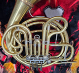 King Fidelio Detachable Bell Brushed Finish Double French Horn (Free Postage Lower 48 States)