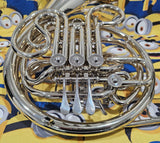 Yamaha 668N Nickel Silver Double French Horn (Free Postage Lower 48 States)