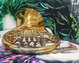 Kruspe Gold Brass Wendler Compensating Double French Horn (Free Postage Lower 48 States)