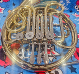 Yamaha YHR-567 Geyer Wrap Yellow Brass Double French Horn (Free Shipping Lower 48 States)