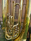 Tuba King 1151 BBb Marching Contra Tuba W/Neck 277022 (Free Shipping Lower 48 States)