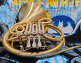 Yamaha 567 / 667 / 87 Custom Geyer Wrap Double French Horn W O'Malley Lead Pipe (Free Postage Lower 48 States)