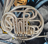 Yamaha YHR-664 Silver Plate Double French Horn (Free Postage Lower 48 States)