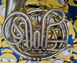 Conn 8D Eastlake Ohio Nickel Silver Double French Horn (Free Postage Lower 48 States)