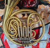 Yamaha YHR - 667D Cut Bell Double French Horn (Free Postage Lower 48 States)