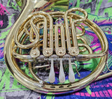 Holton H190 Geyer Wrap Yellow Brass French Horn PERFECT COMPRESSION (Free Postage Lower 48 States)
