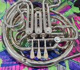 Conn 8D Eastlake Ohio Nickel Silver Double French Horn (Free Postage Lower 48 States)