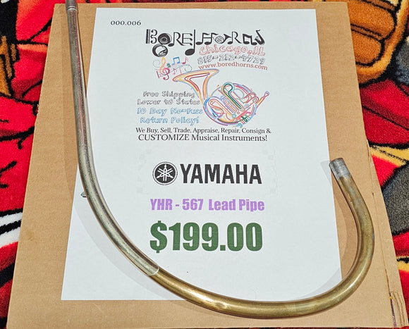 Yamaha YHR-567 Double French Horn Lead Pipe 000,006 (Free Shipping Lower 48 States)