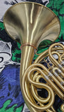 Vincent Dell'Osa Philadelphia PA German Stencil (Hans Hoyer?) Double French Horn (Free Postage Lower 48 States)
