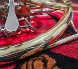 Yamaha 567 "Geyer Wrap" Yellow Brass Double French Horn (Free Postage Lower 48 States)