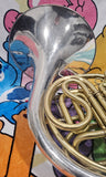 King Schmidt Rotary/Piston Valve Double French Horn (Free Postage Lower 48 States)