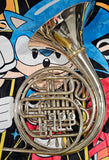 Yamaha 668VN Nickel Silver Double French Horn FANTASTIC COMPRESSION (Free Postage Lower 48 States)