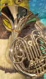 Conn 8D Eastlake Ohio Nickel Silver Double French Horn (Free Postage Lower 48 States)