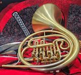 King Single B French Horn With A Stop Arm (Free Postage Lower 48 States)