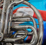 King Nickel Silver Double French Horn "Beginner Special" (Free Postage Lower 48 States)